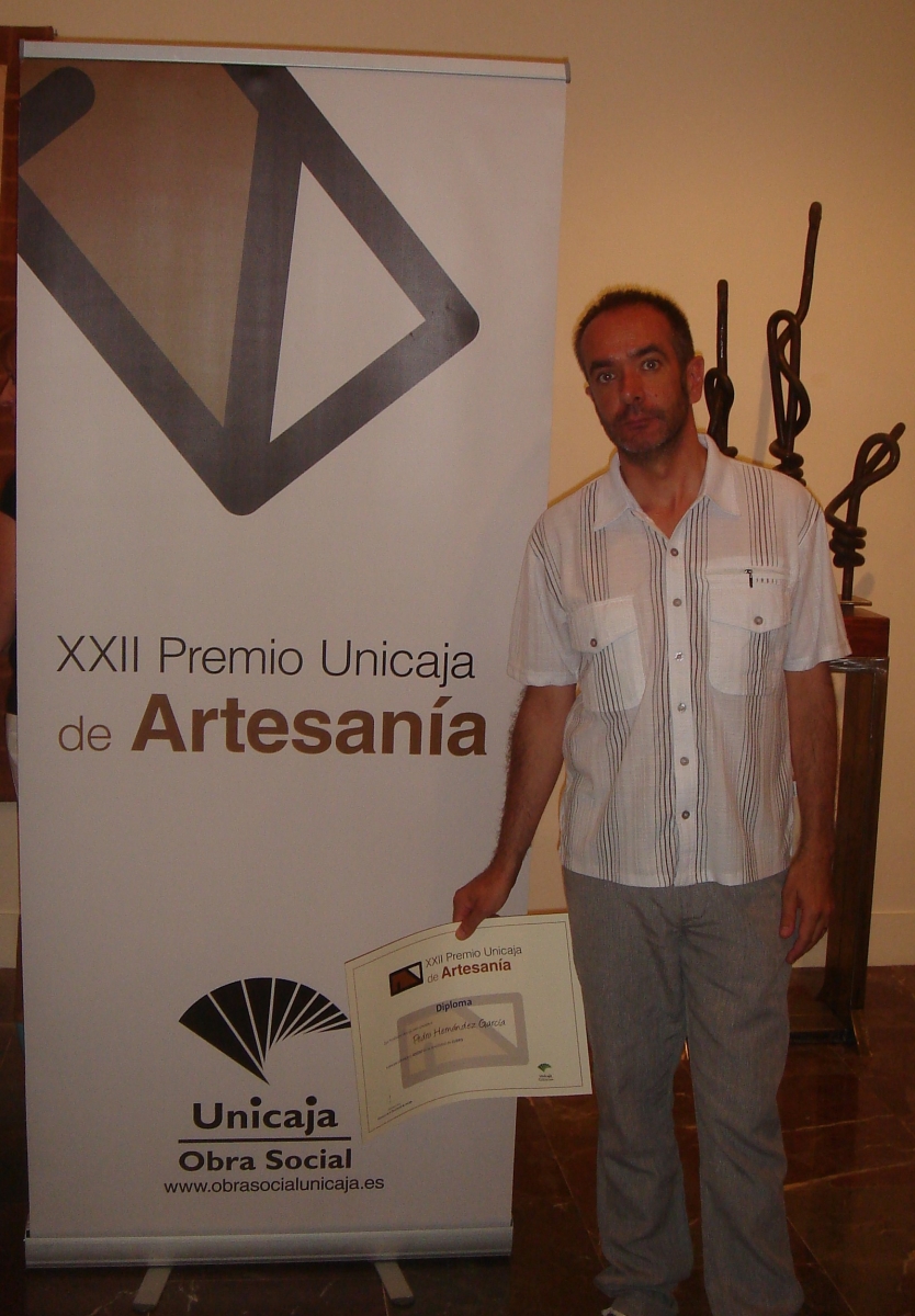 1er Premio certamen artesania unicaja 2013