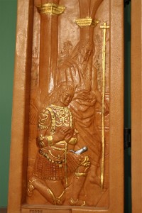Tríptico Albani Torlonia. Detalle.