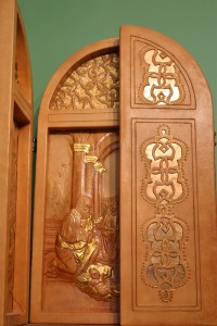Tríptico Albani Torlonia. Detalle.
