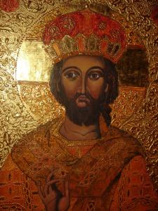 Cristo Pantocrátor Bizantino (detalle)