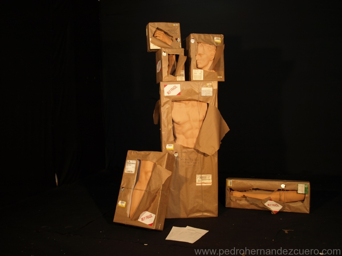 Cuerpo fragmentado. 